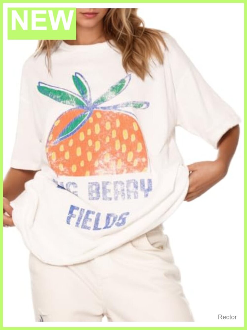 100% Cotton Oversized Vintage Graphic Tee Floral Crew Neck Short Sleeve